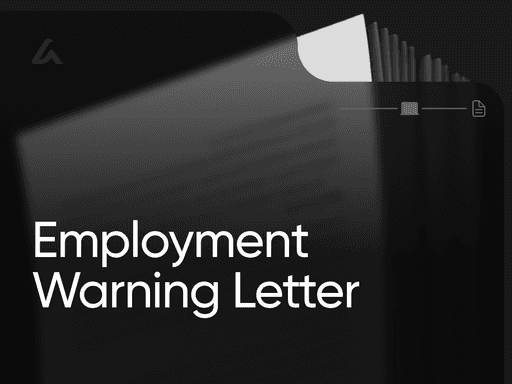 Employment Warning Letter