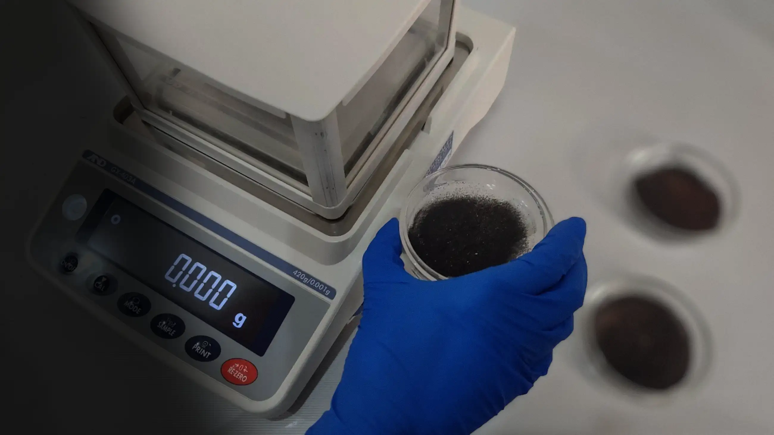 lab sand