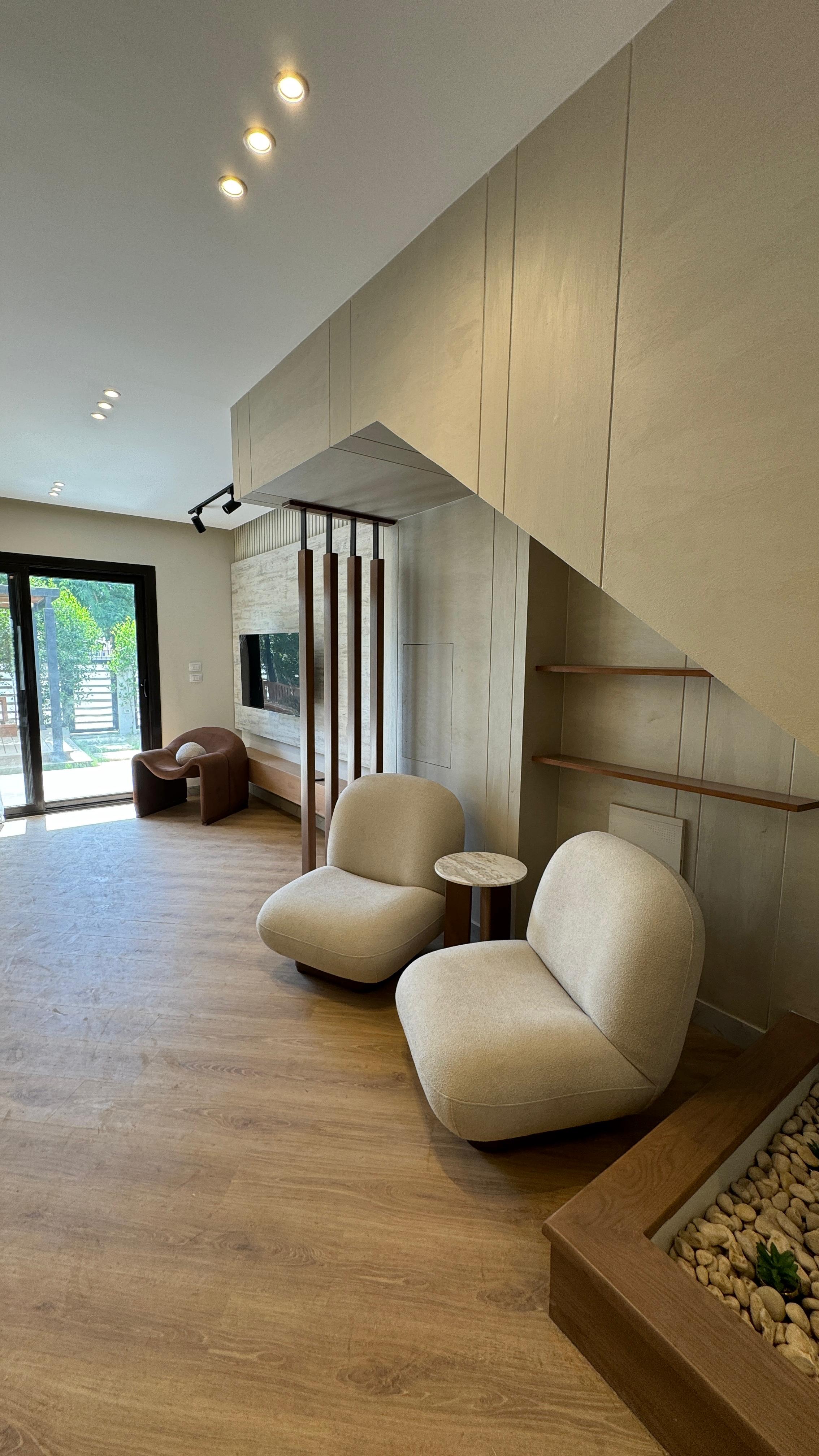 Project showcase image featuring a modern, refined interior.