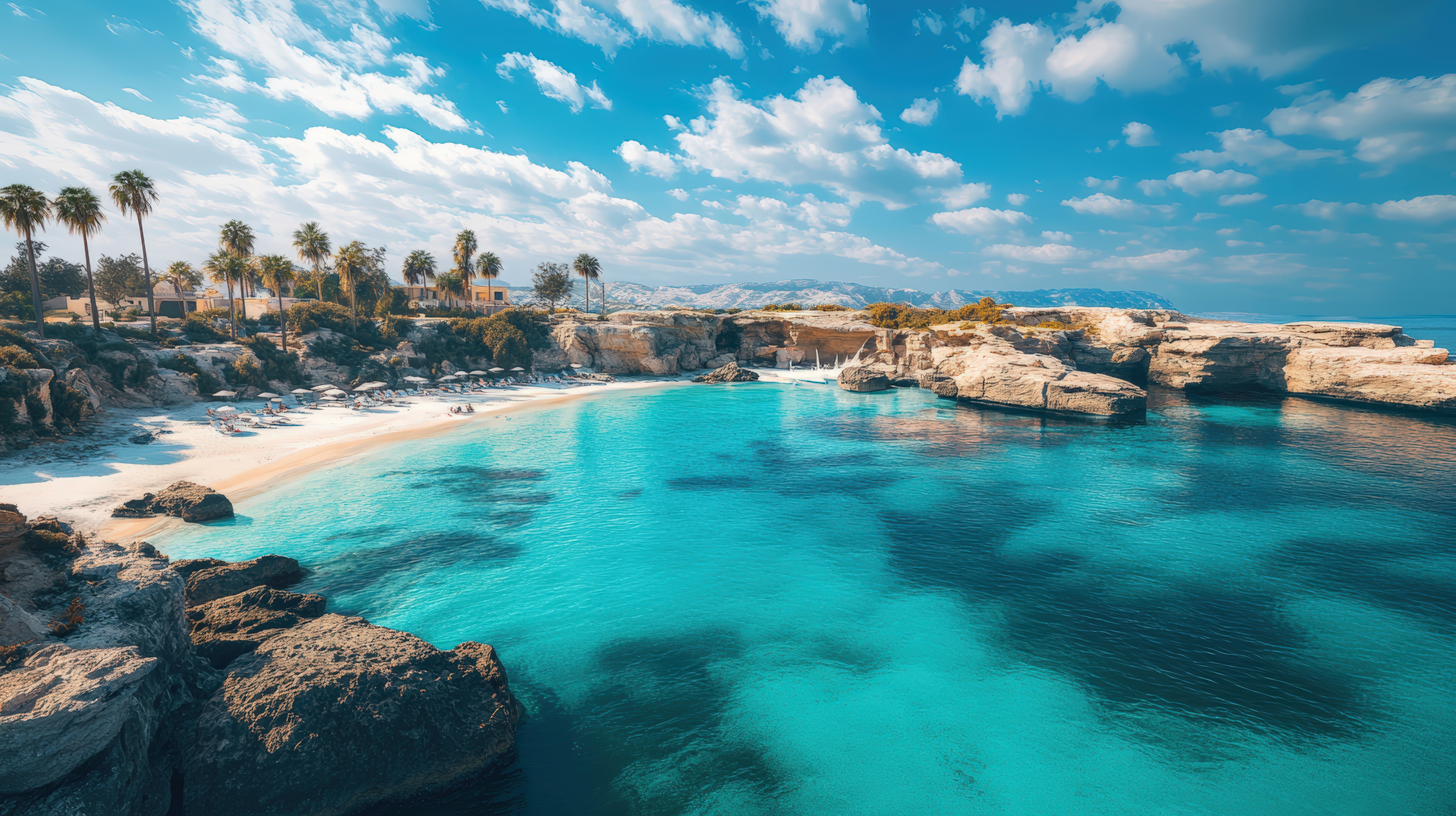 red train travelling near body of water