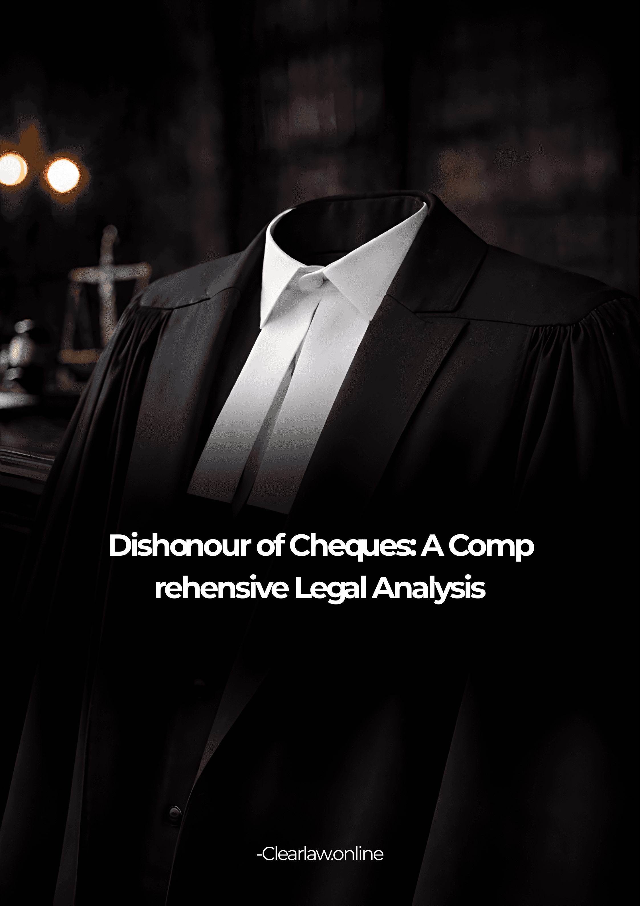 Dishonour of Cheques: A Comprehensive Legal Analysis