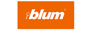 Logo marki Blum – systemy meblowe