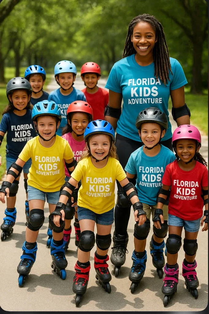 Kids exploring nature on a Florida Everglades boardwalk