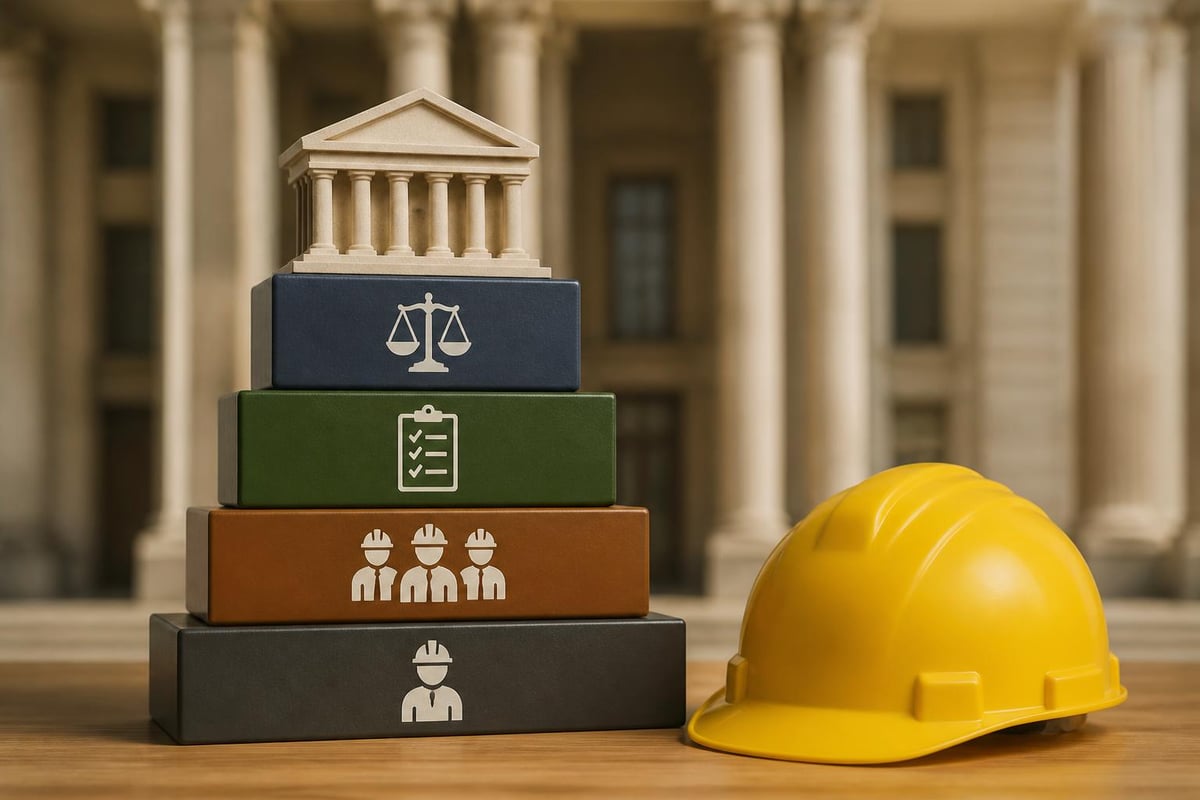 Safety legislation regulatory framework