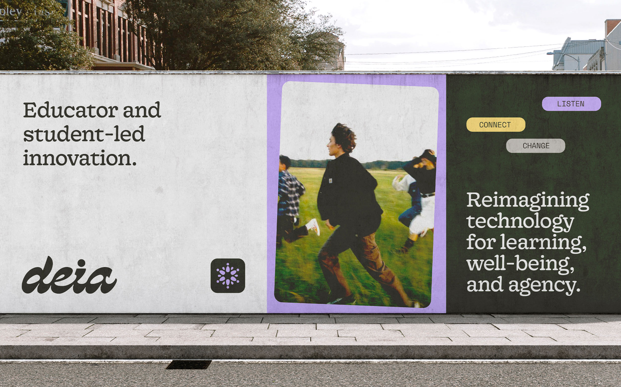 billboard design for visual identity project