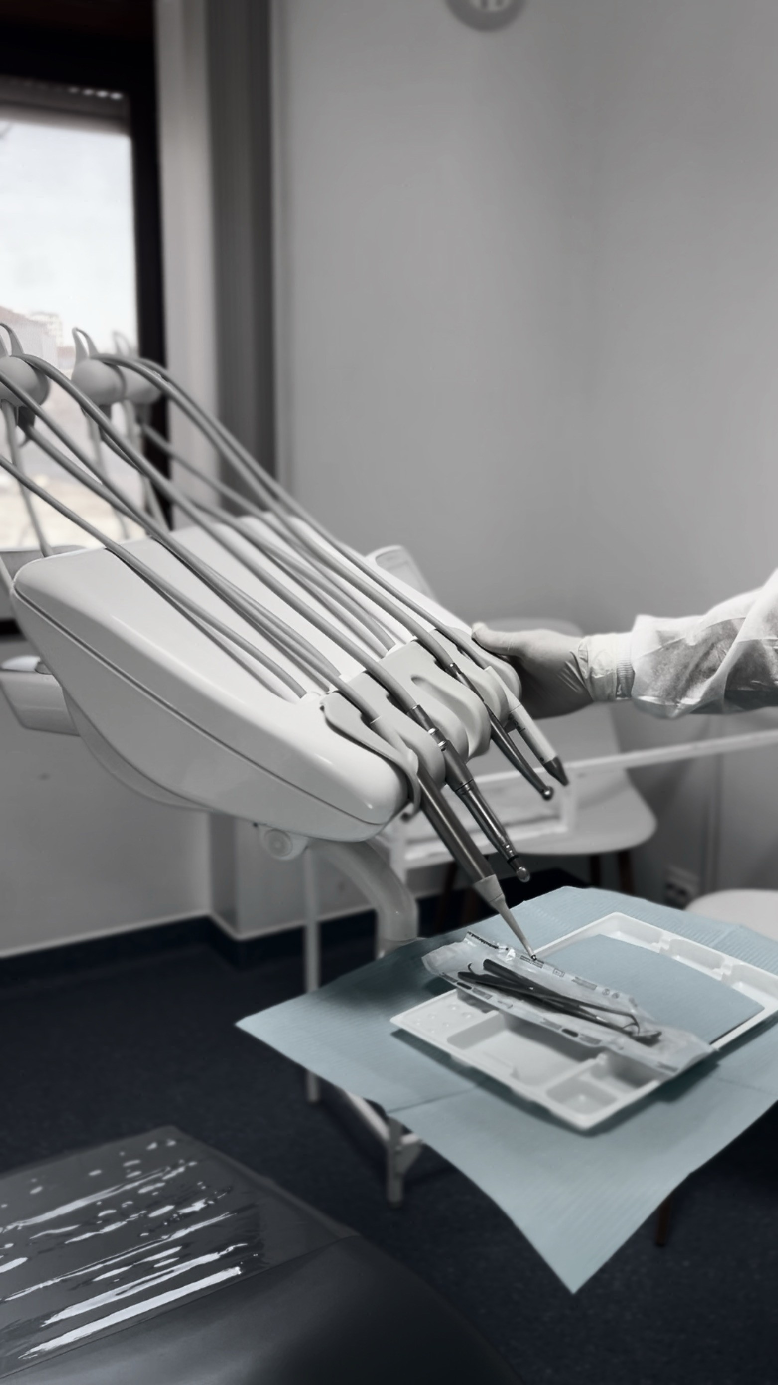 Confident patient smiling naturally in warm daylight