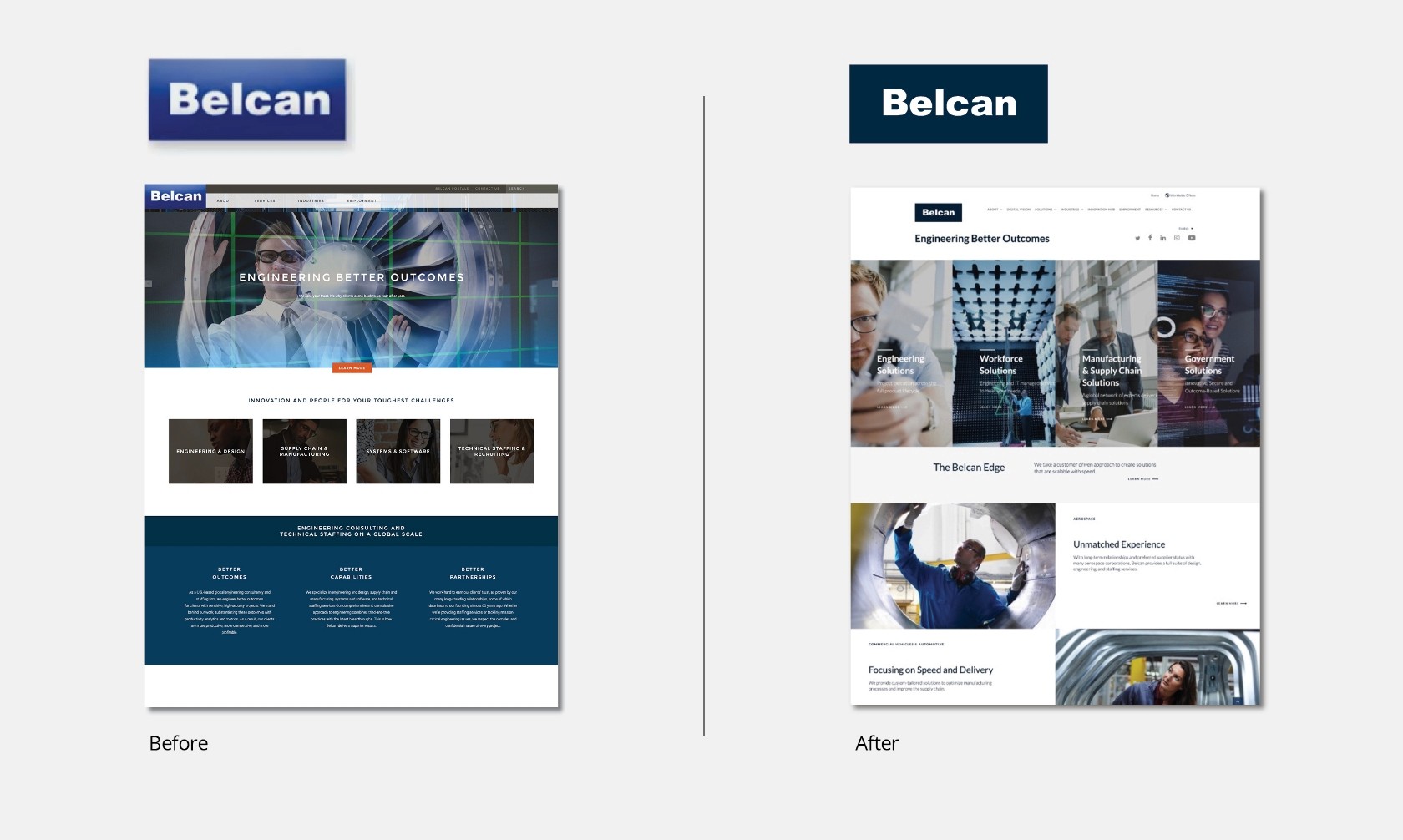 Belcan rebrand