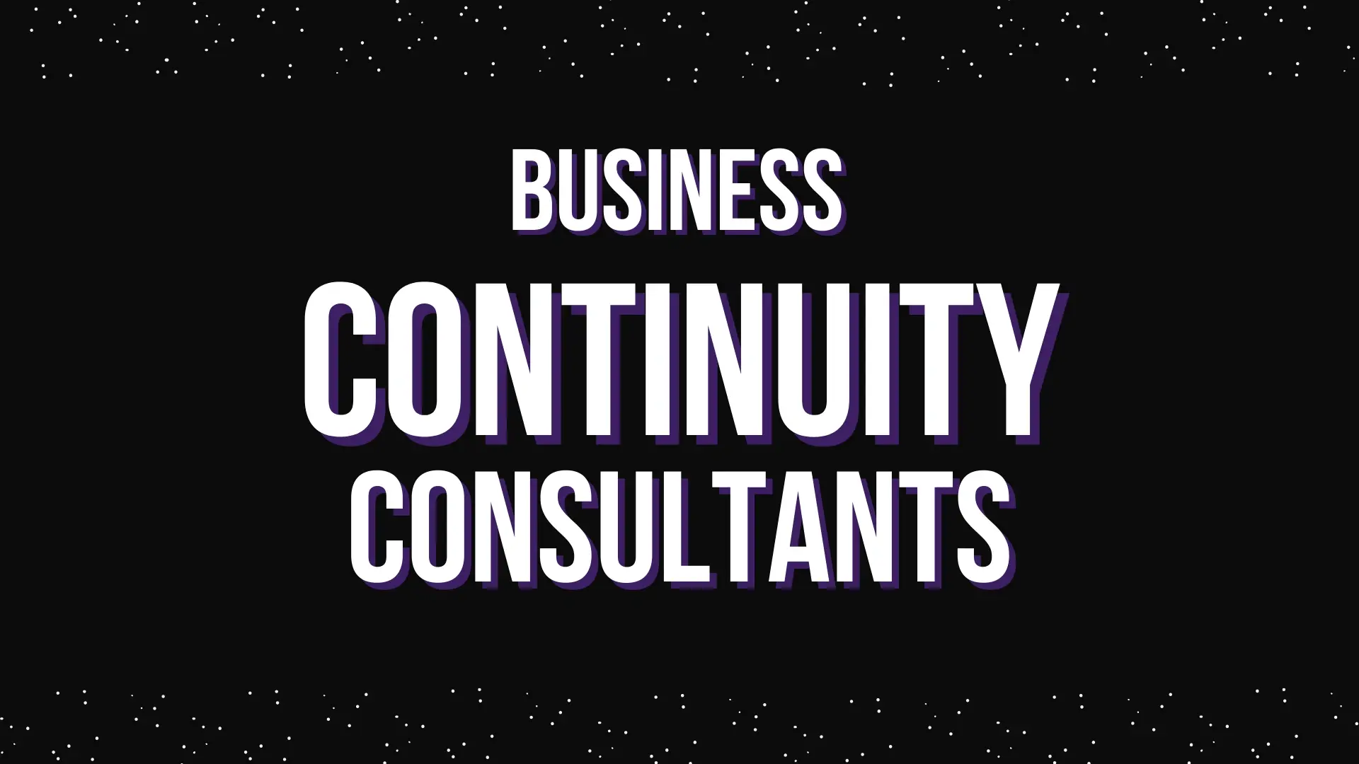 Business Continuity Consultants