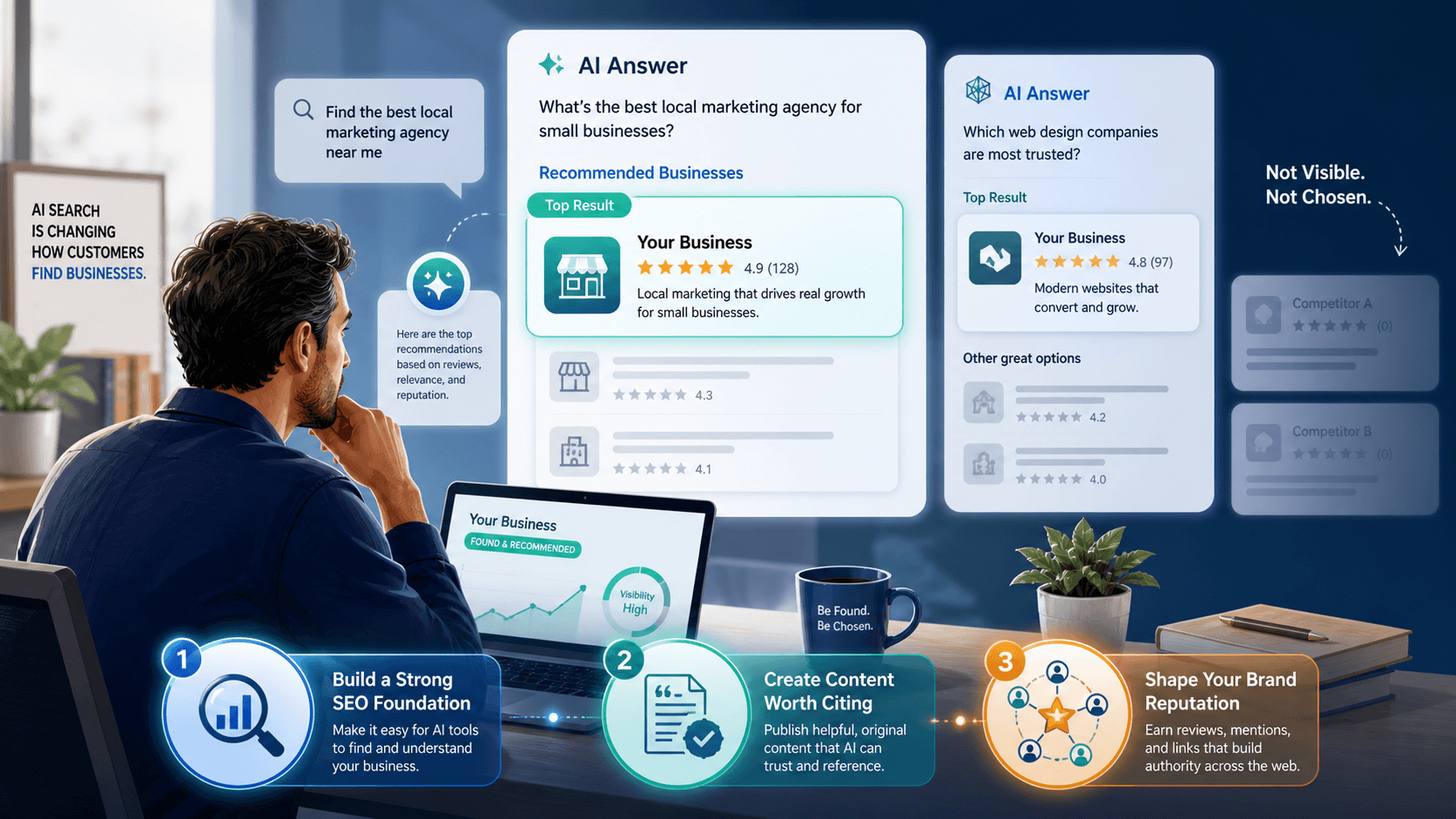 How to Get AI Tools Like ChatGPT and Perplexity to Recommend Your Business