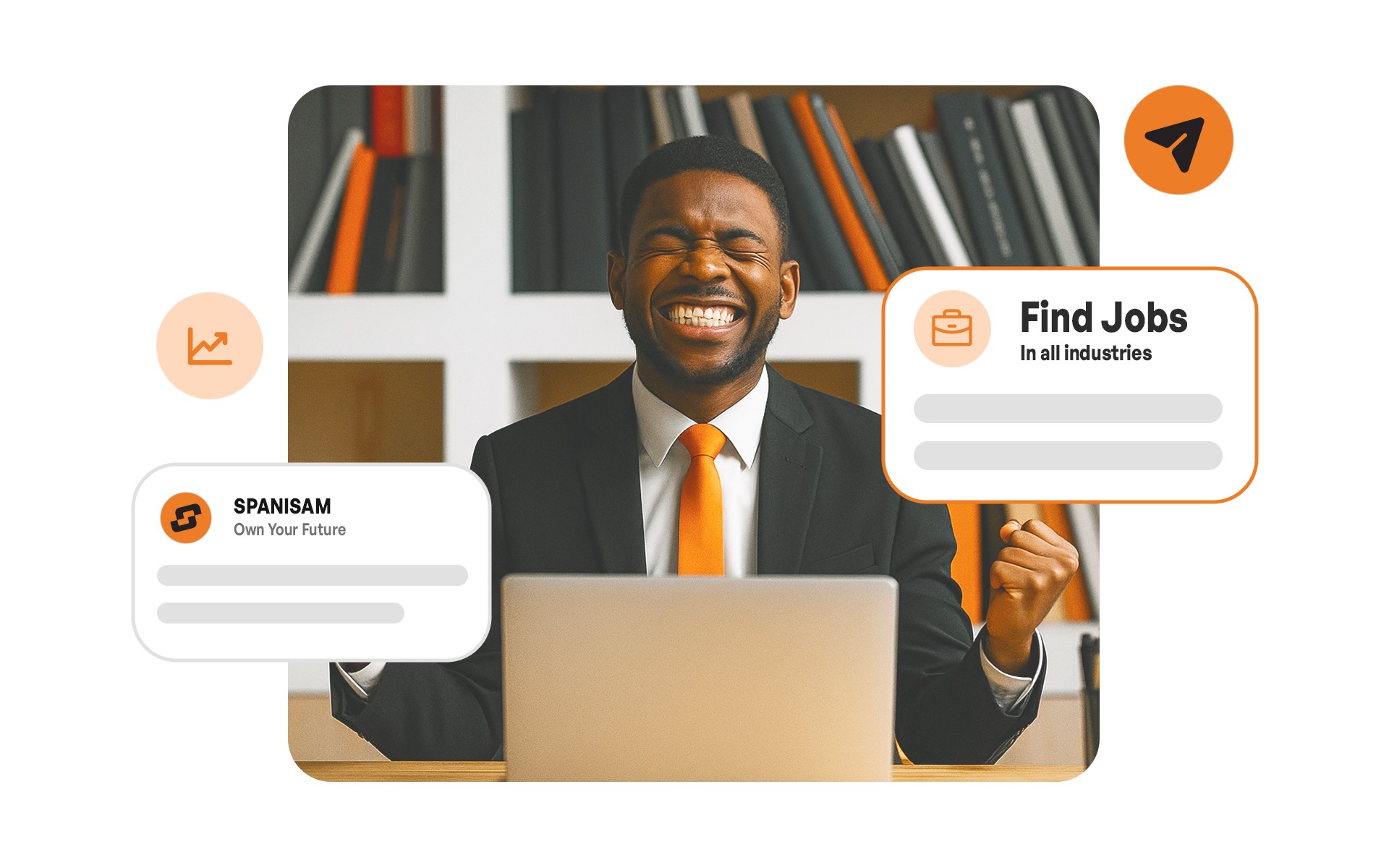 Robot hugging a human