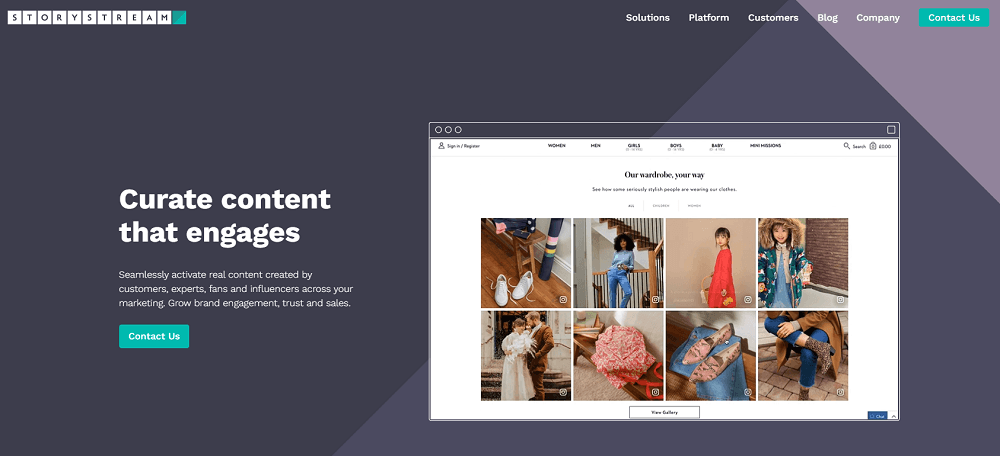 storystream home page