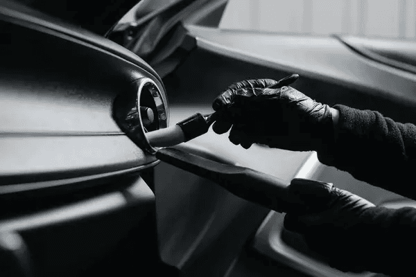 modern house with big windows