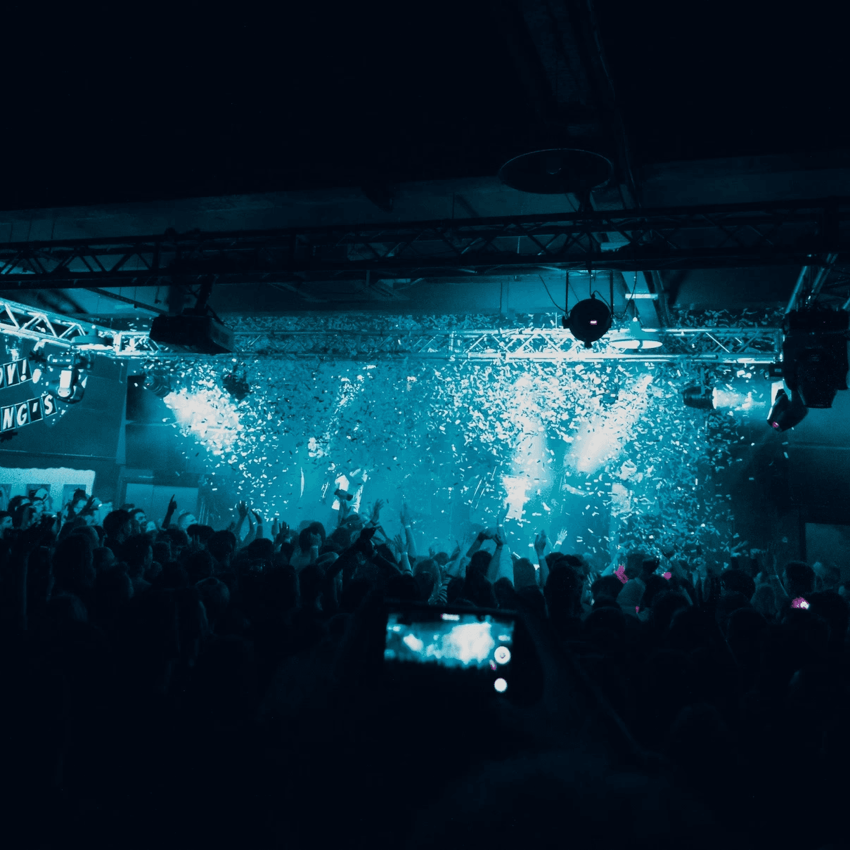 Stage design and lighting production for touring music show