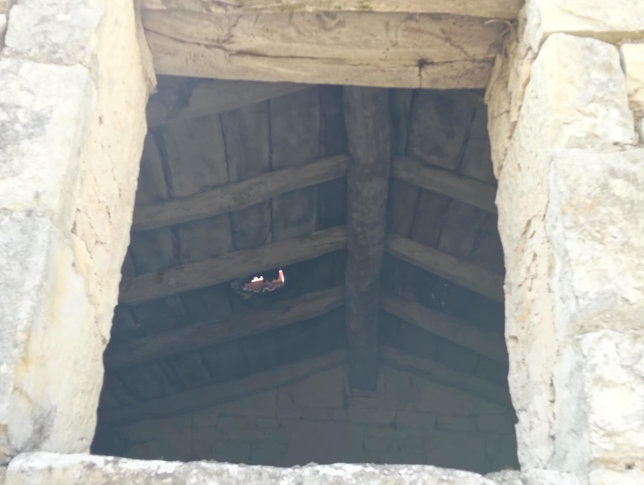 vue chapente dépendance