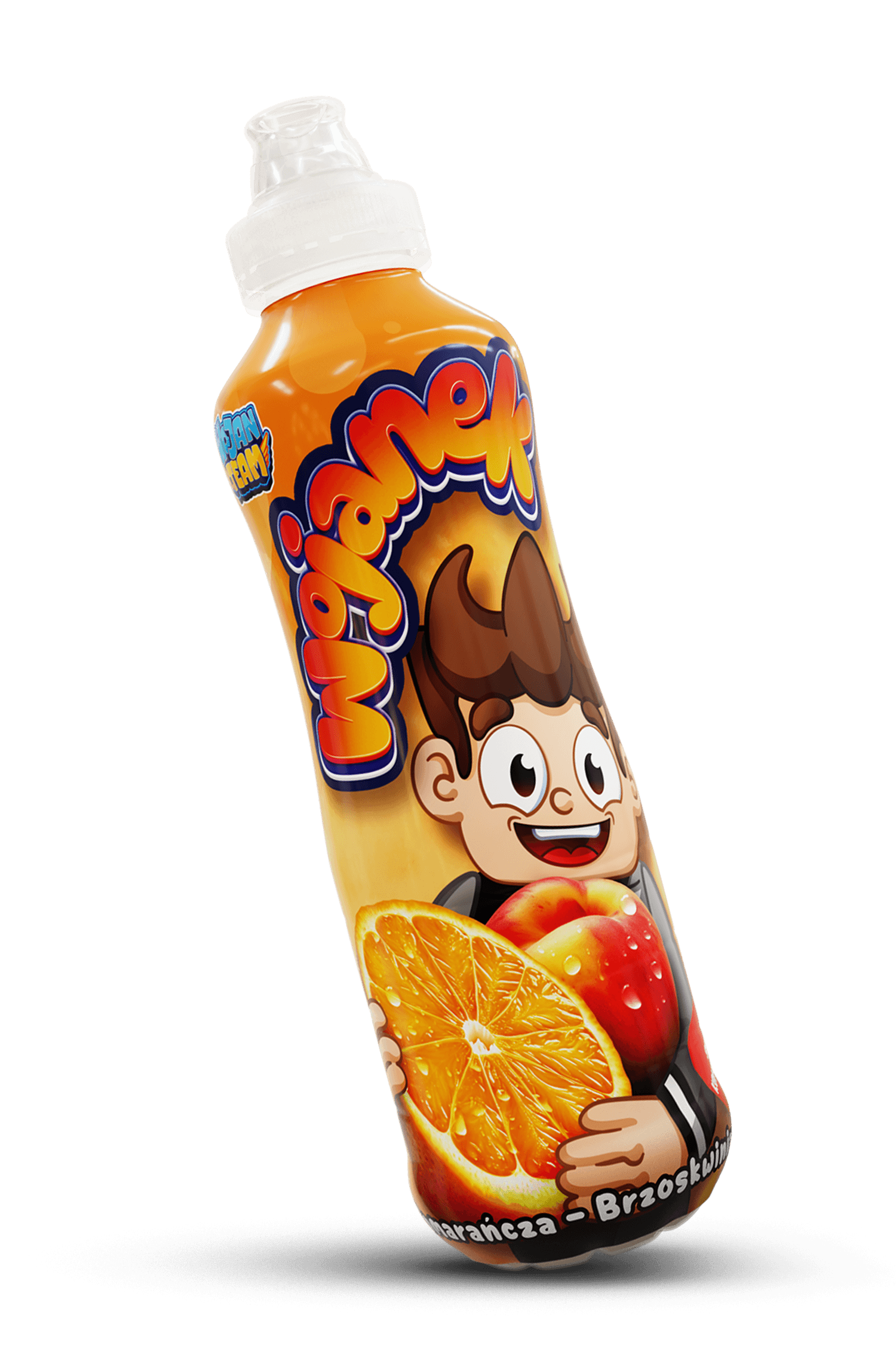 Wojanek – napój owocowy truskawka i malina w butelce