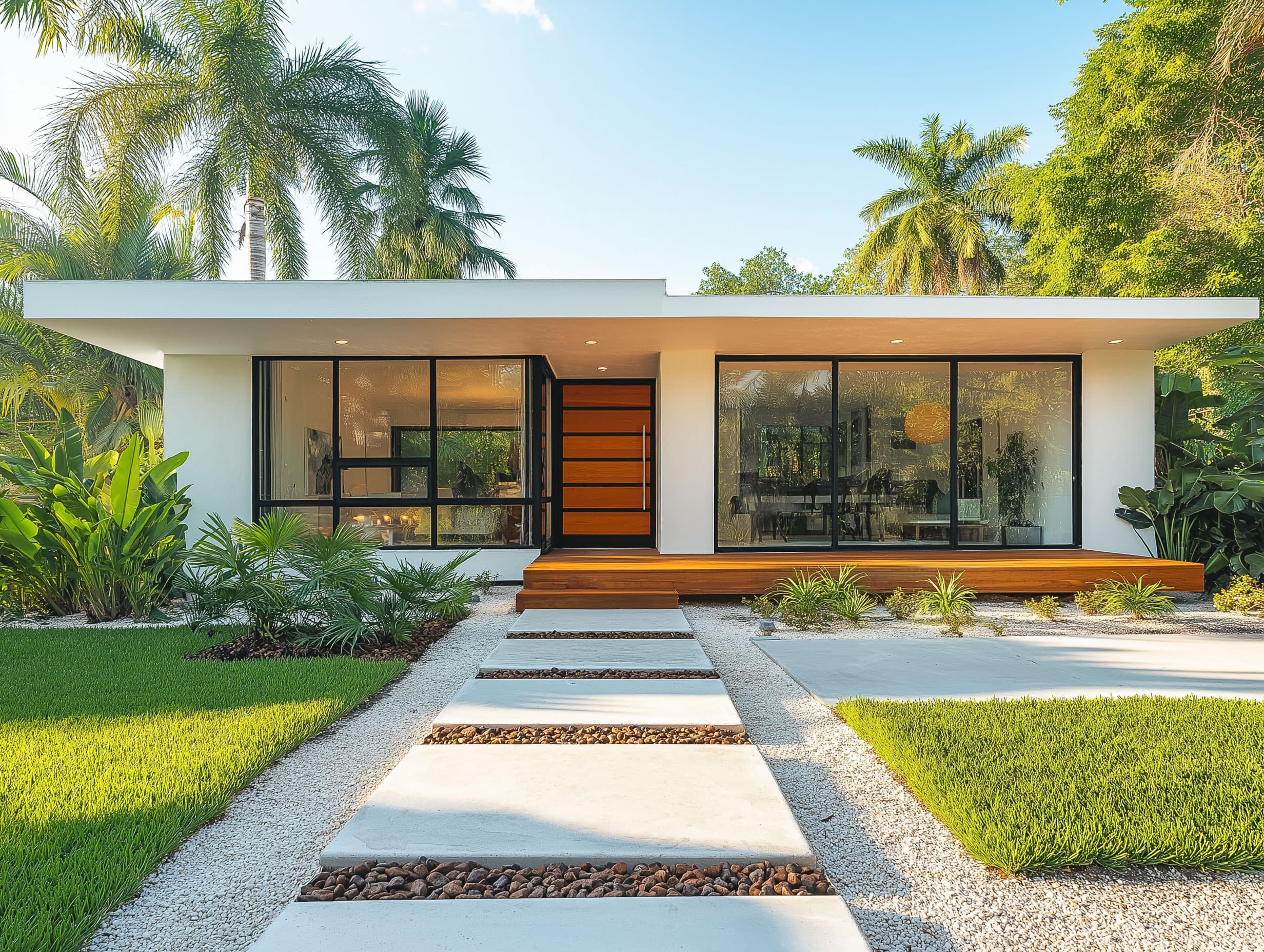 Modern House Windows and Door