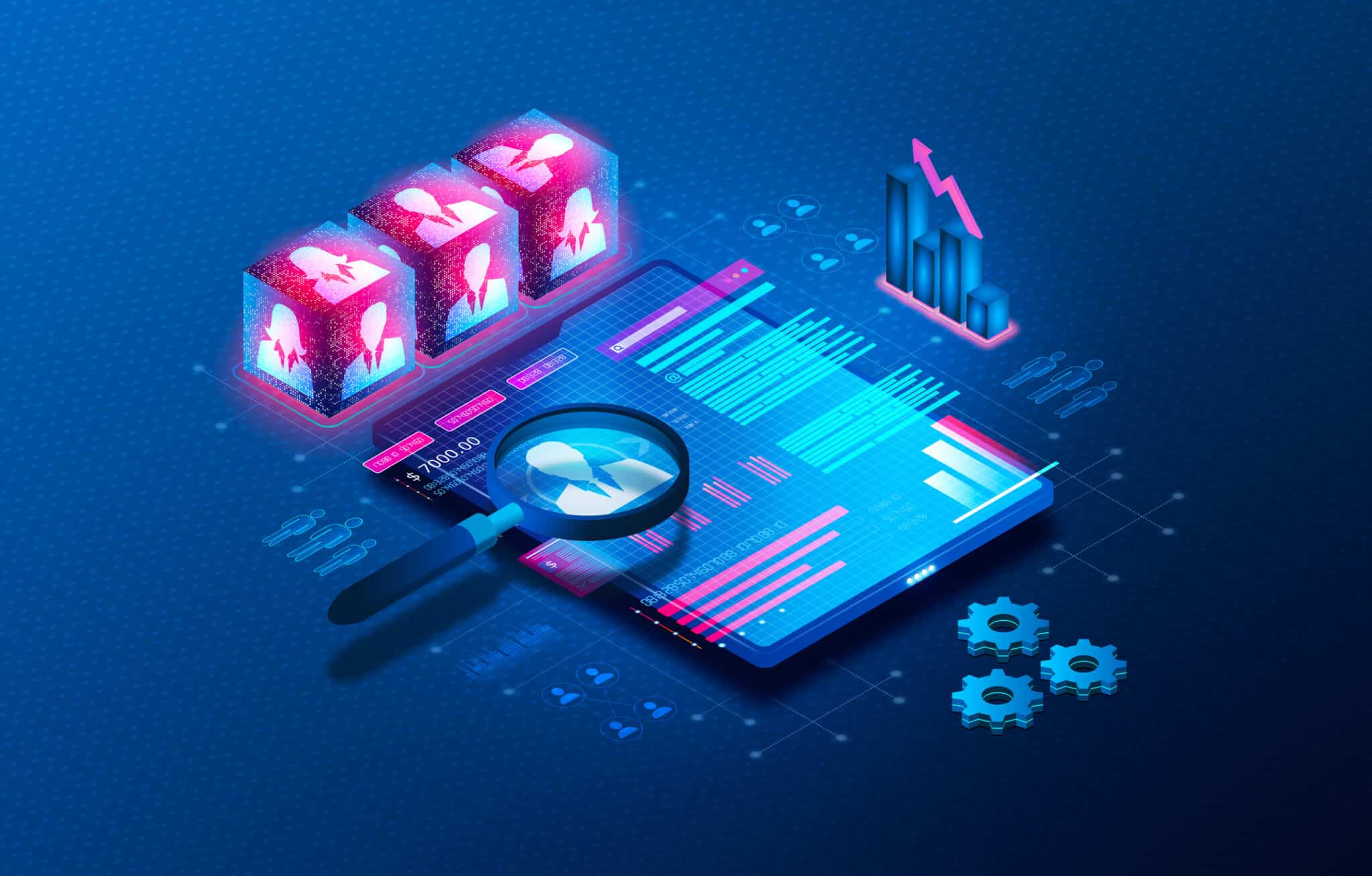 AI-powered education concept showing digital dashboards, data analytics, and intelligent learning systems used in AI-driven schools.