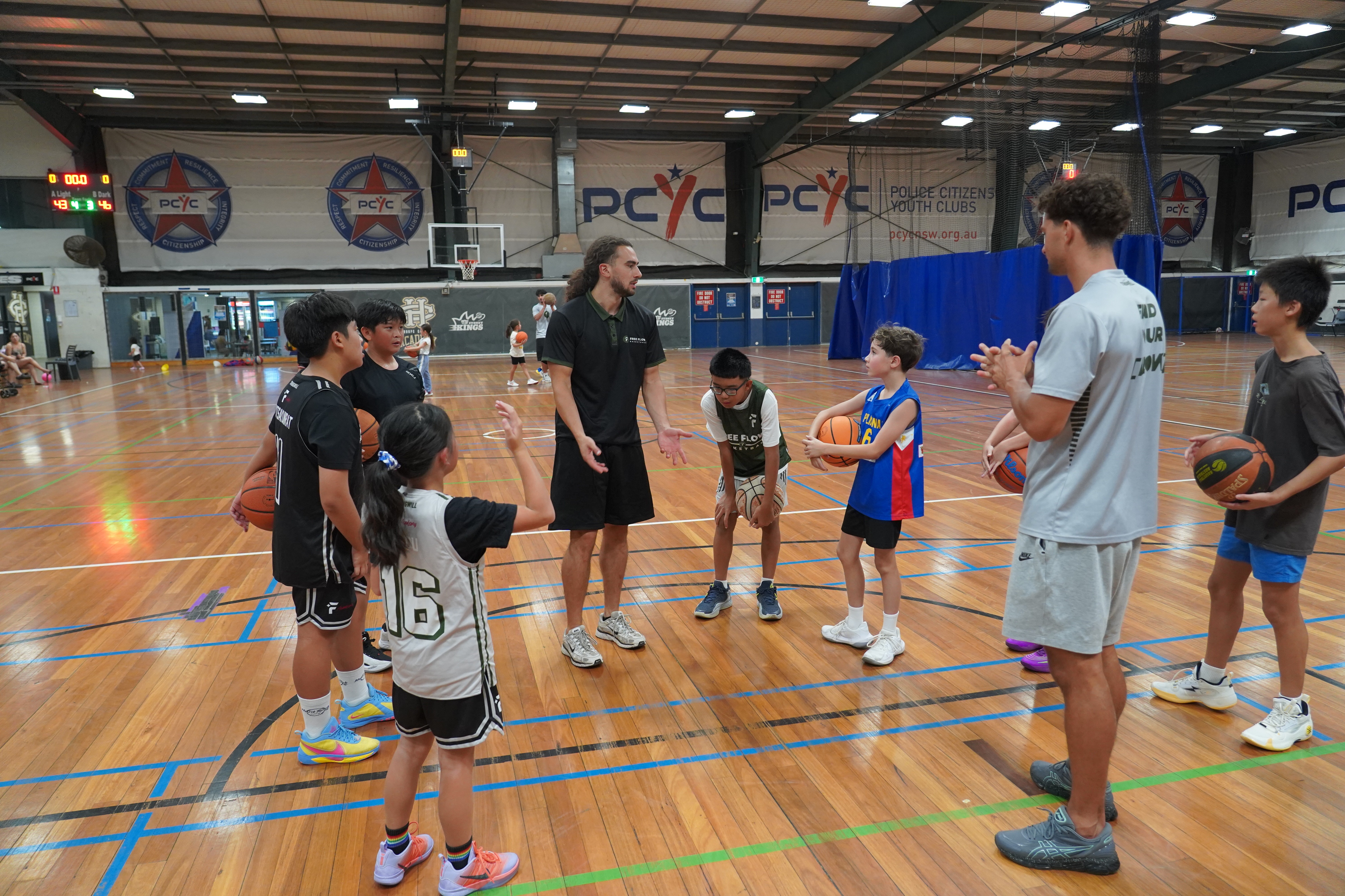 Free Flow Academy Training Session run by two Free Flow coaches