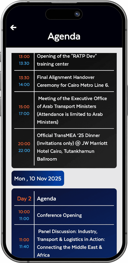 TransMEA Mobile App