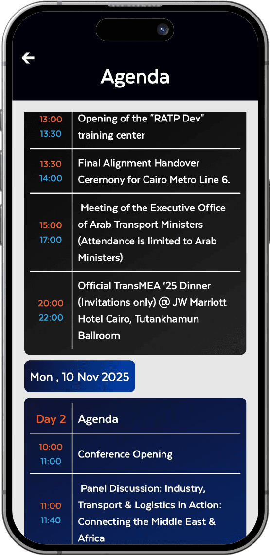 TransMEA Mobile App