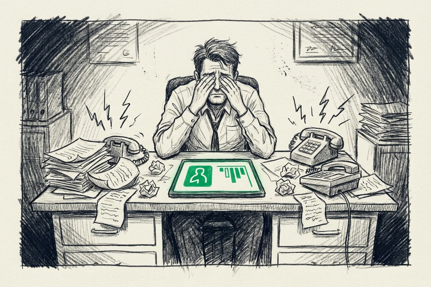 CSR Burnout Costs $15K-$22K Per Employee. Here's How AI Fixes It | Blog Thumbnail | Tradesly AI Insights