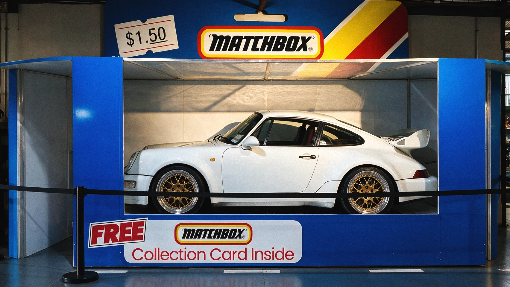 Transport World Scaled Matchbox Replica Front view