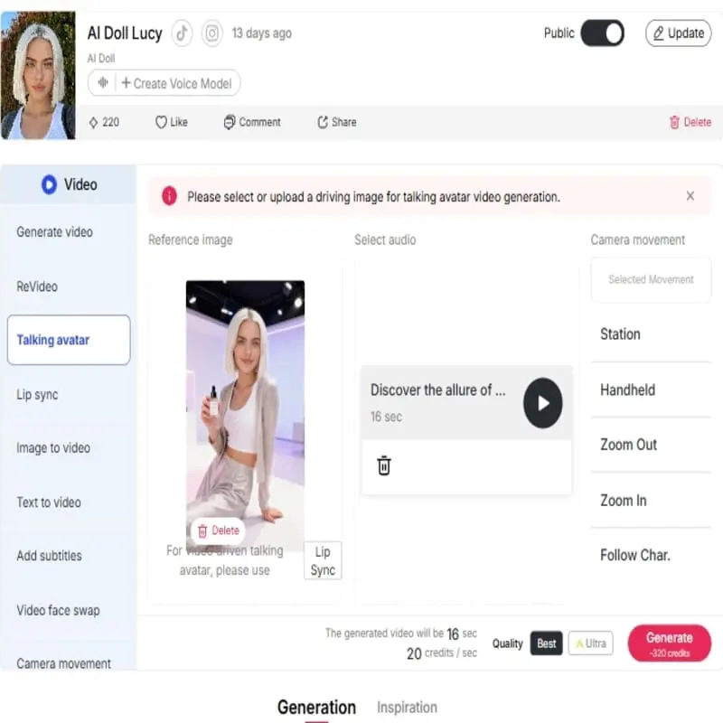 Tiktok Voice Generator