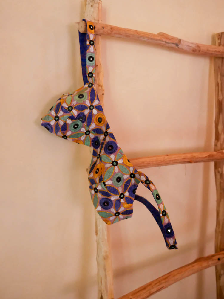 VYOM II, made using leftover choli, from the chola jacket