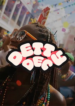 Detty December Fest visual system application— MetaCraft.