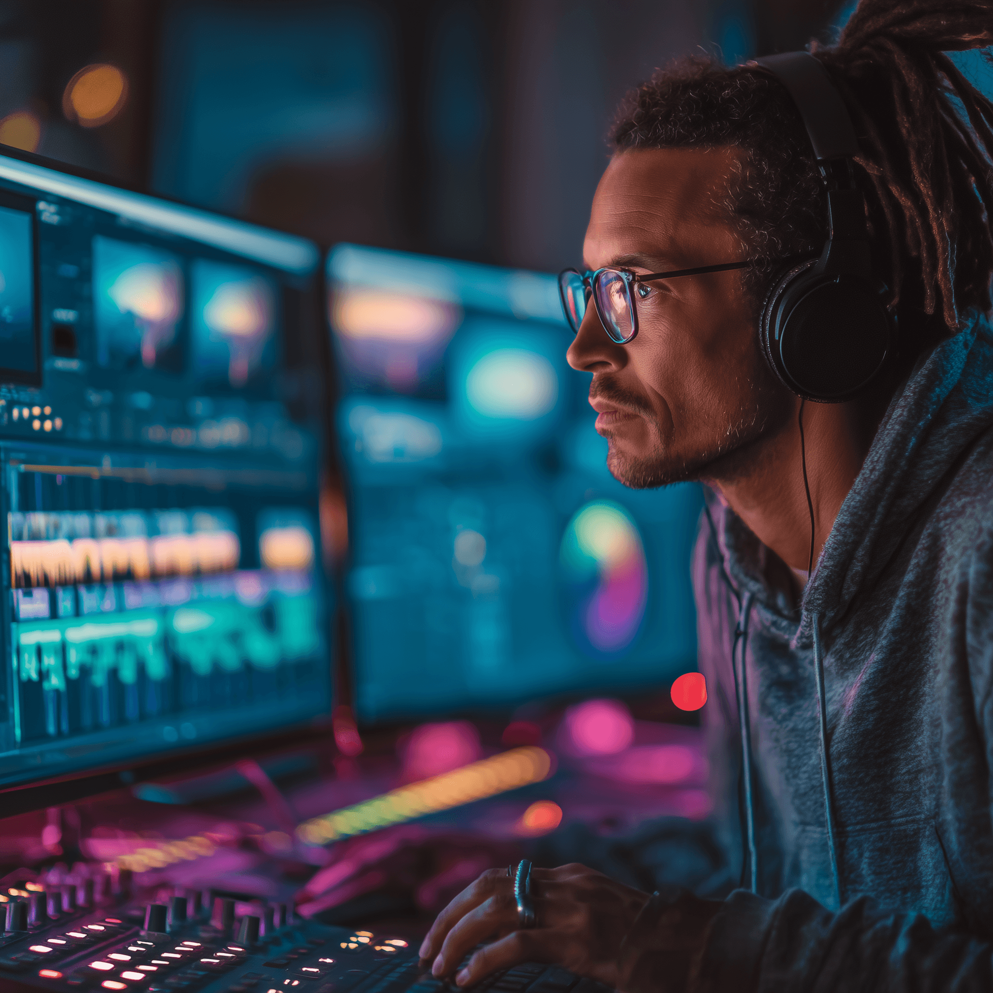 An abstract shape that representative of Art Direction