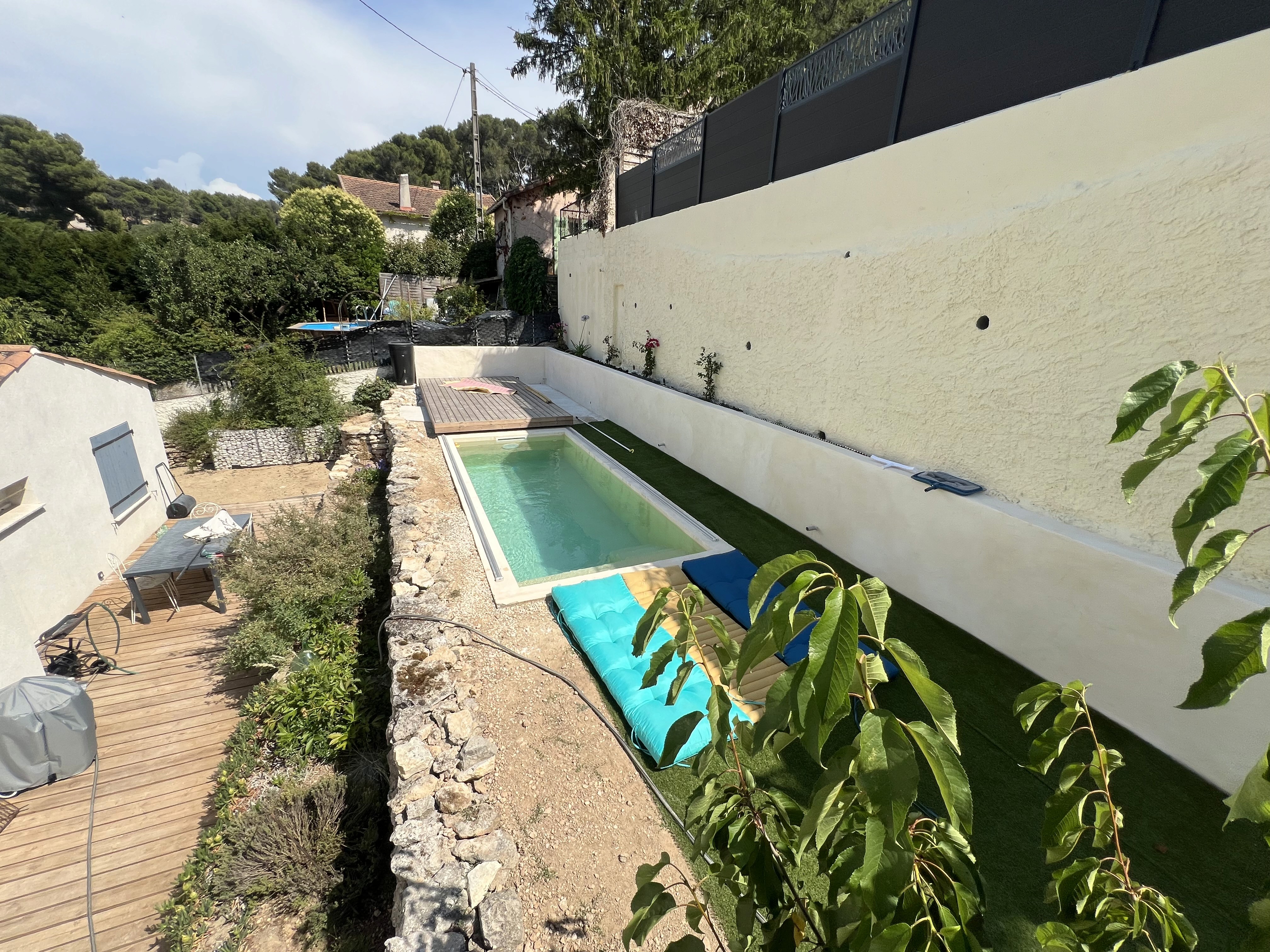 Piscine en restanque - Septèmes-les-Vallons