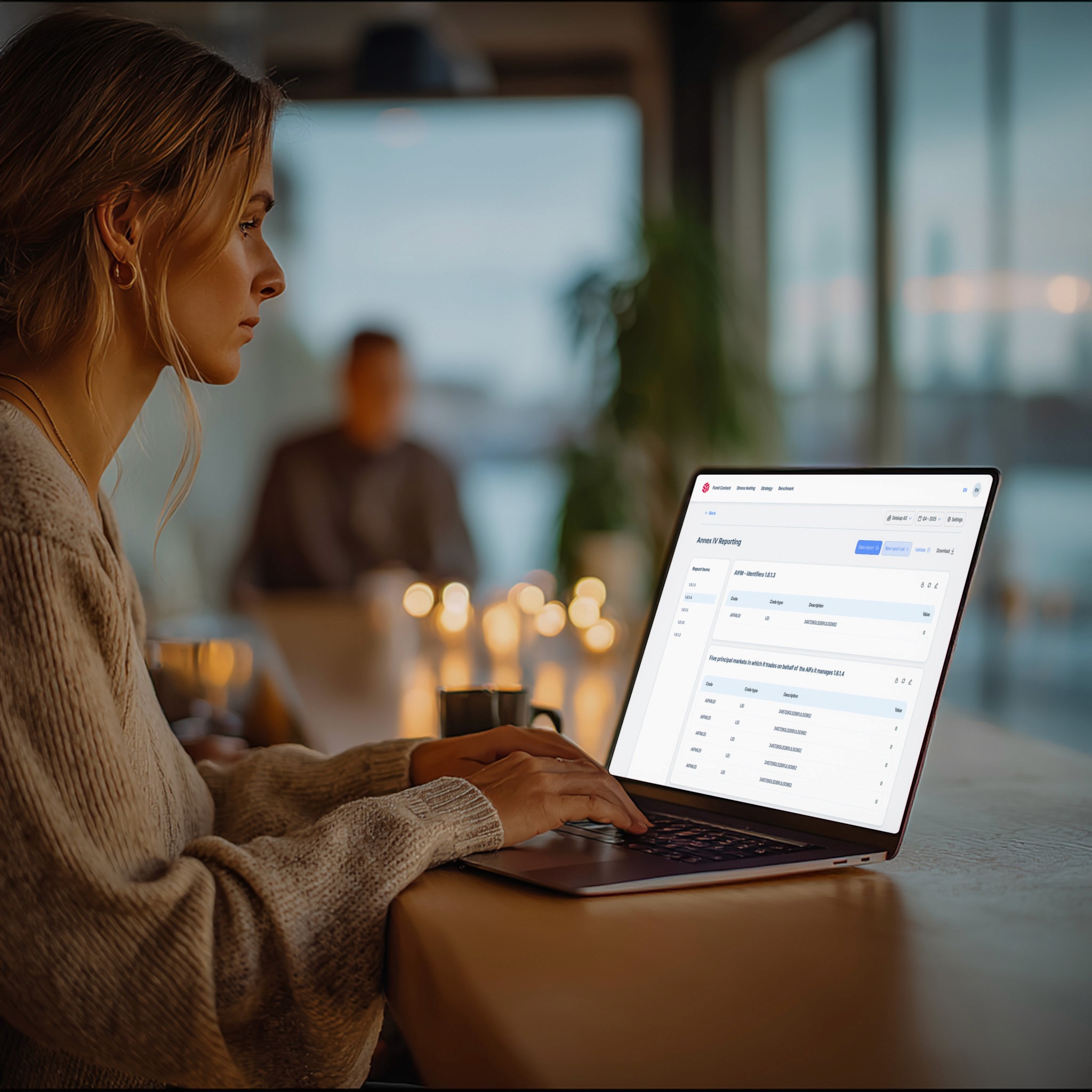 Phonescreen showing signup process of software platform