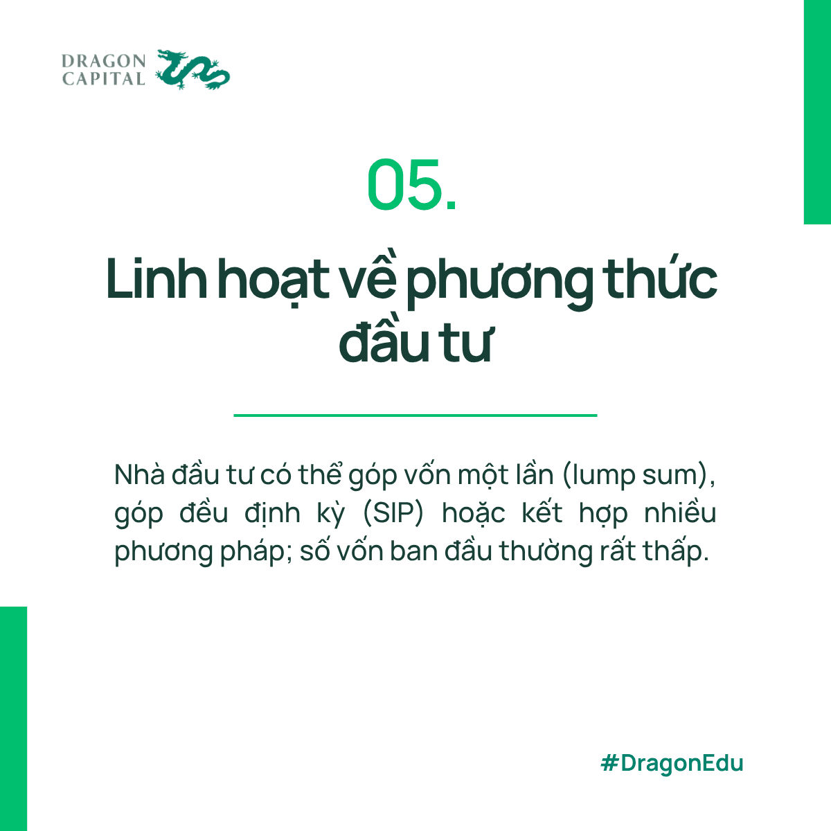 Nhà đầu tư có thể góp vốn một lần hoặc định kỳ