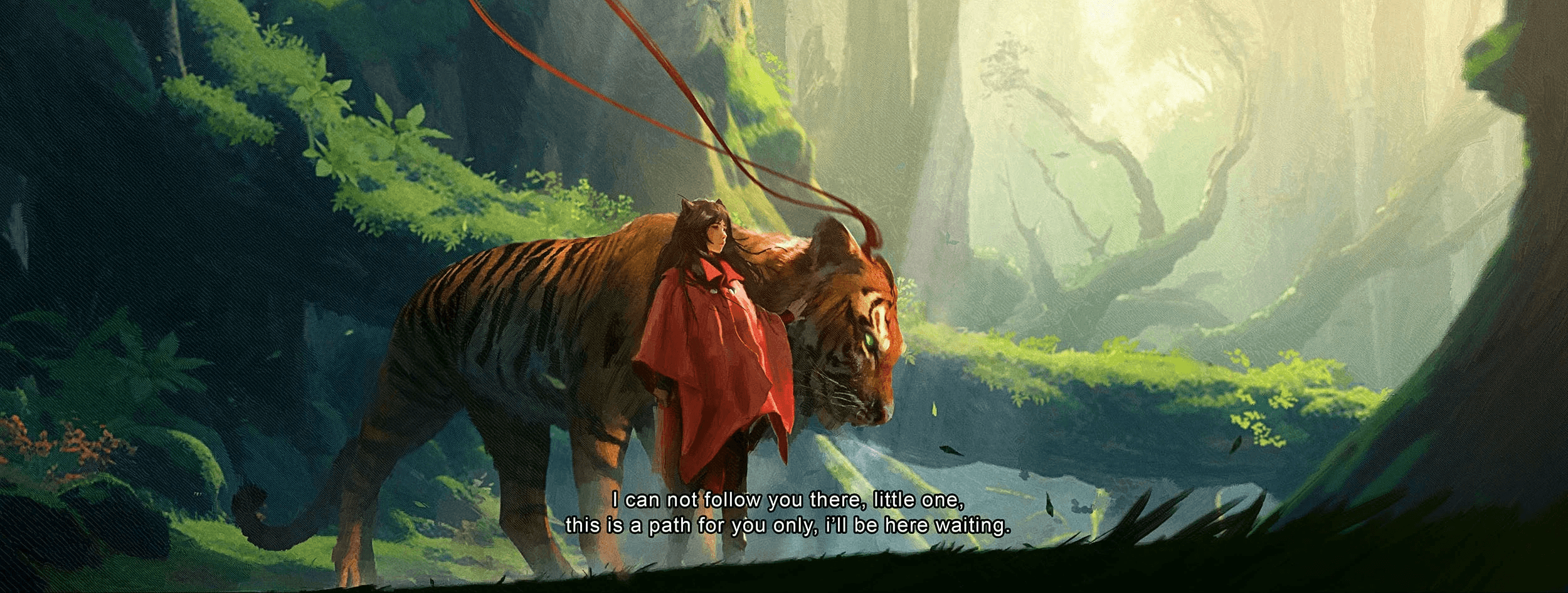 Tigris & Michis environment concept – sacred environment shaped by unseen energies