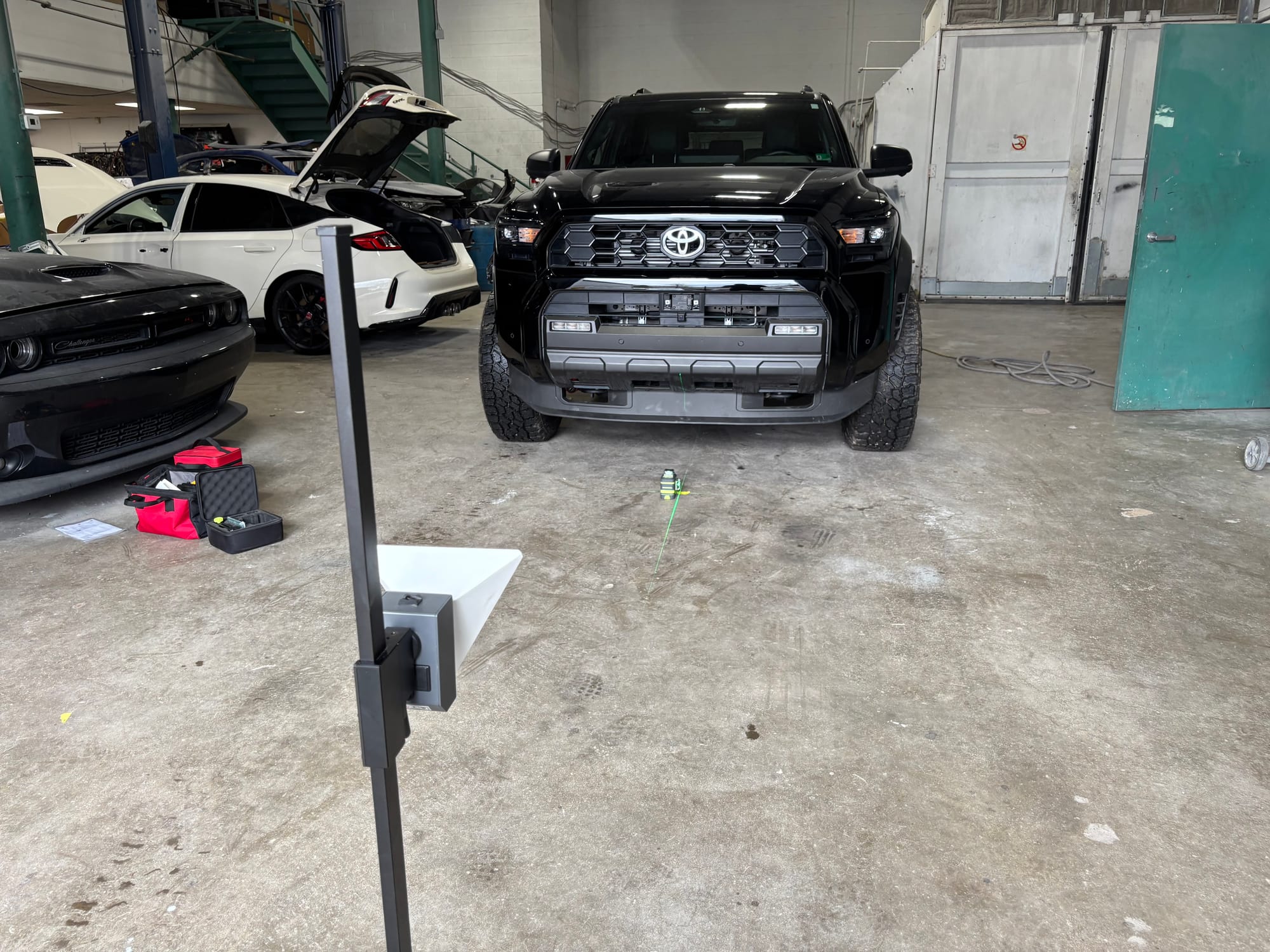 Toyota 4Runner front ADAS sensor calibration