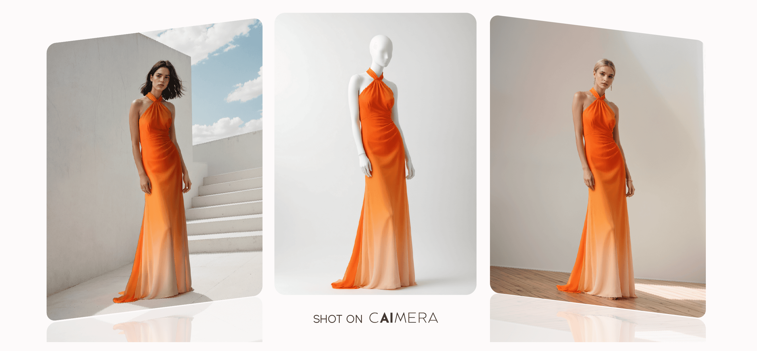 AI Fashion Photography I AI generated image I Click tool Caimera AI I AI Fashion Model