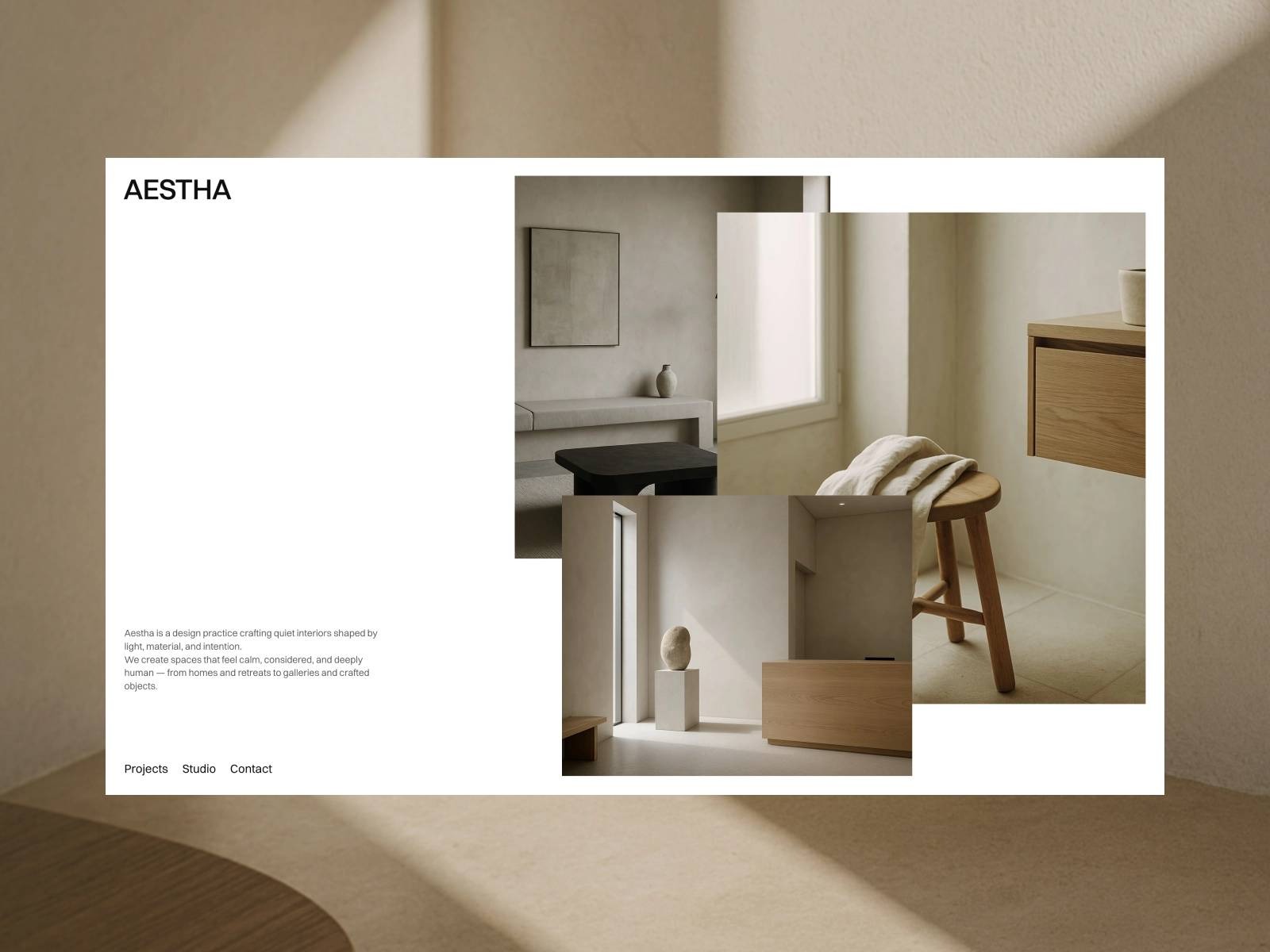  aestha interior design website