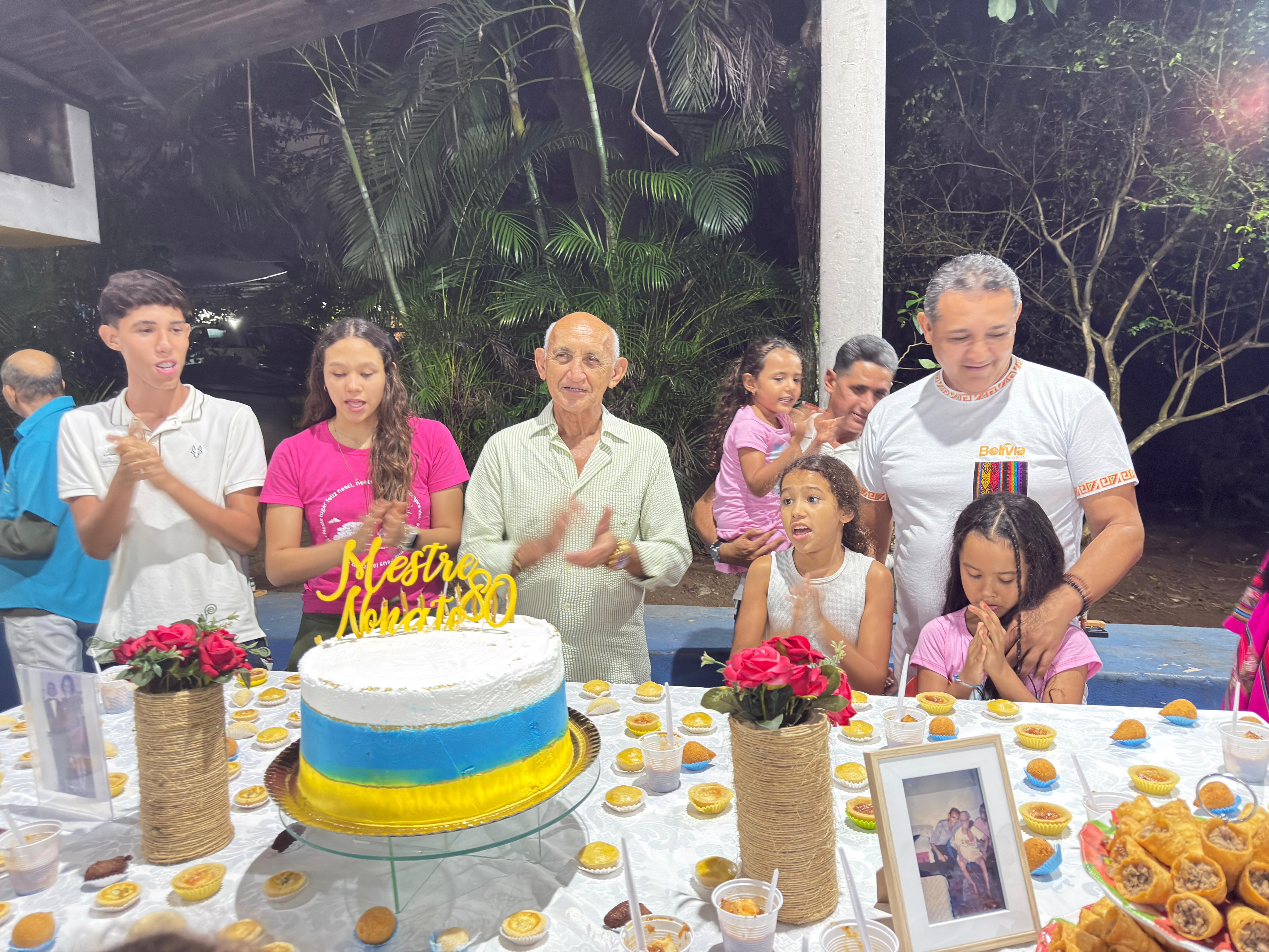 Festa e celebração dos 80 anos de M. Nonato