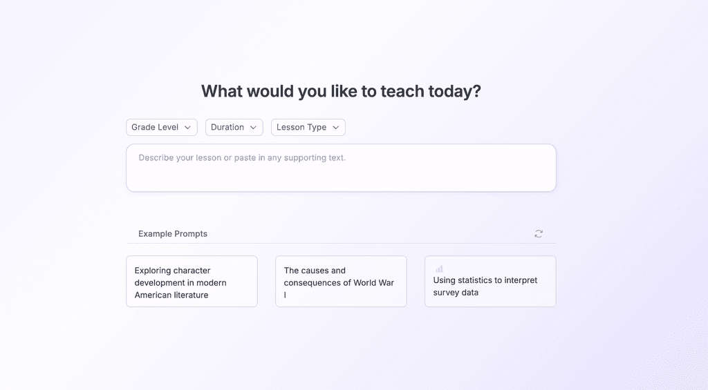 Kira’s AI Lesson Creator | Instantly Build Standards-Aligned ...