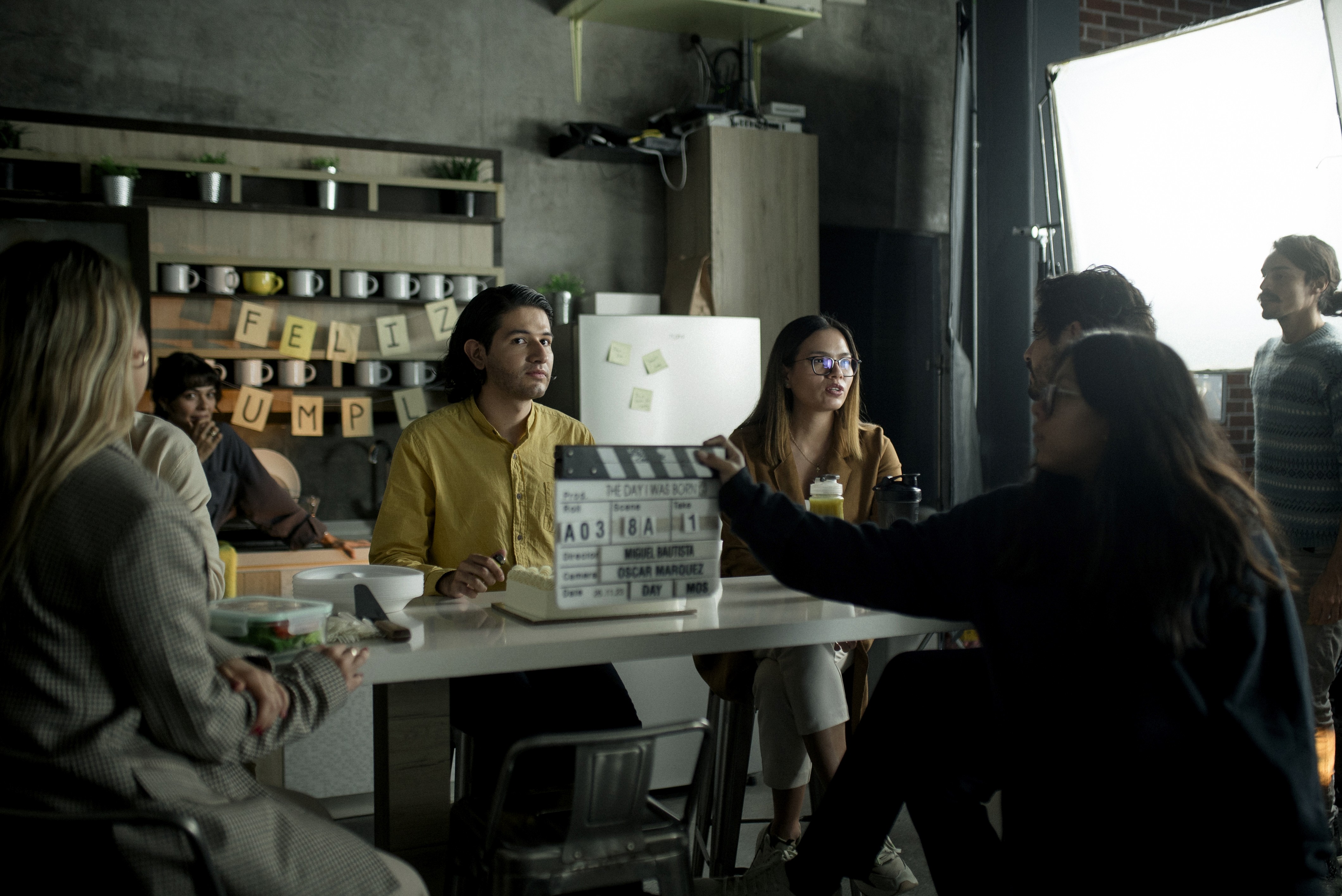 Behind the scenes of a high-quality music video production in Mexico, featuring professional camera setups and lighting design.