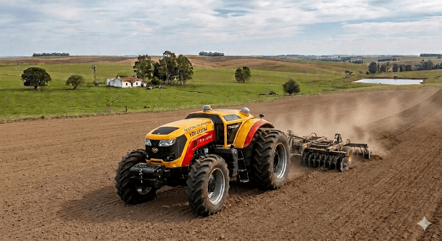 Atomo Rural Tractor autonomo IA