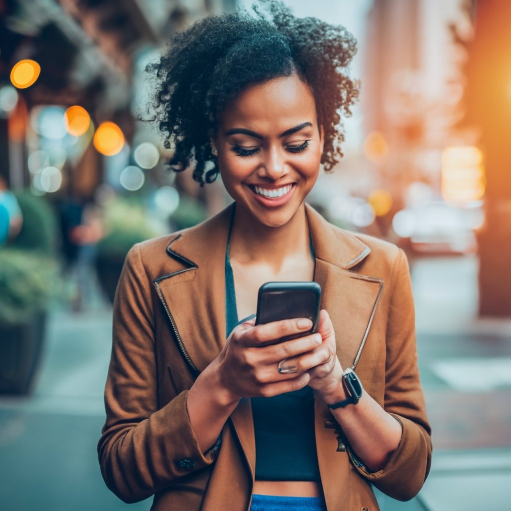  A mobile phone showing the MyAccount.USCIS.Gov website