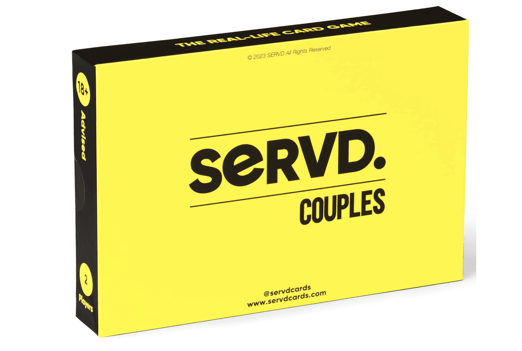 SERVD Couples The Hilarious Real-Life Couples Card Game