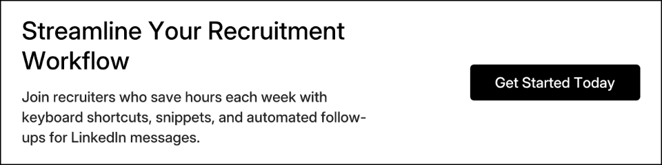 Streamline Your Recruitment Workflow