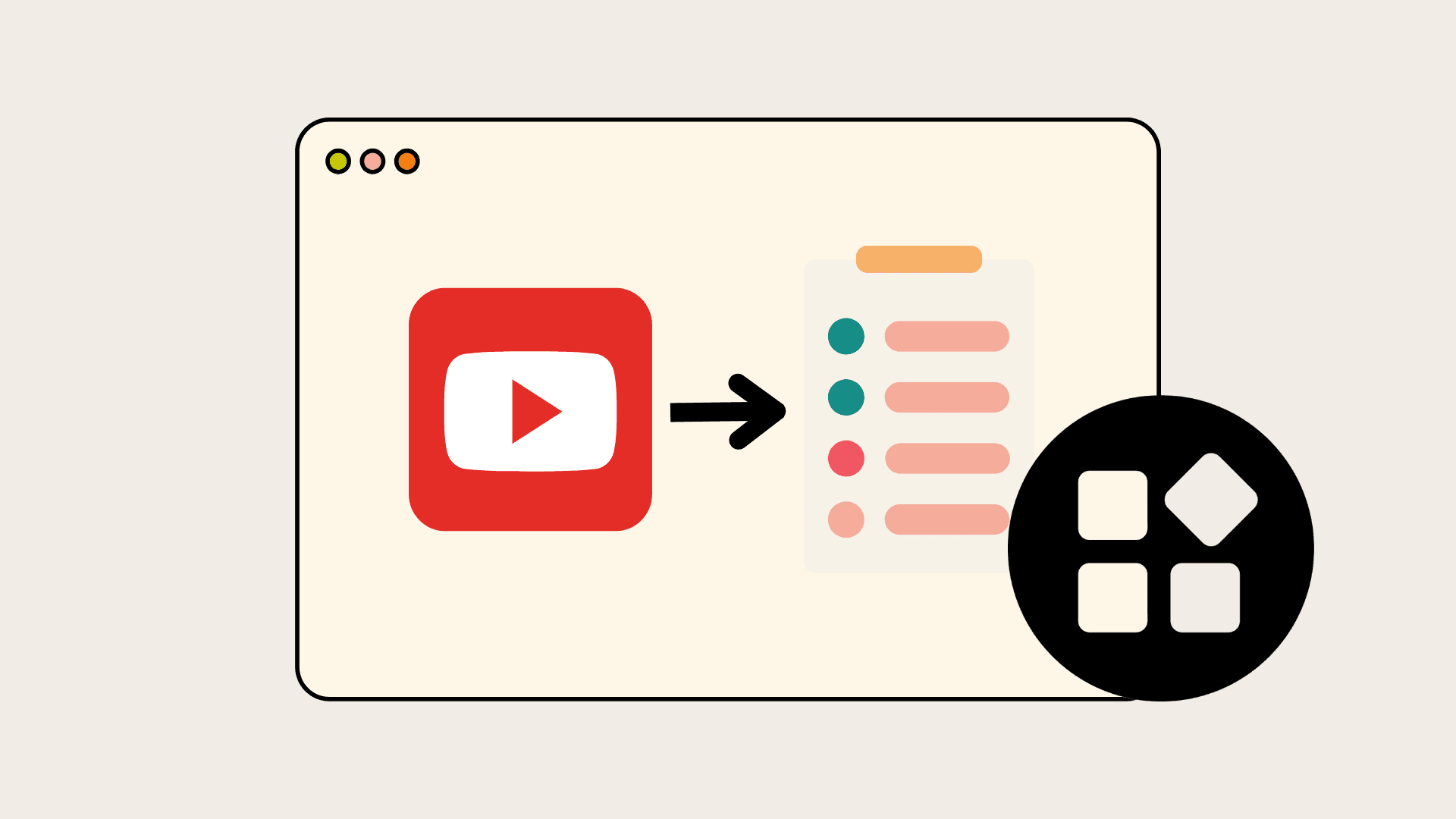 Explains the process - YouTube Summary With ChatGPT