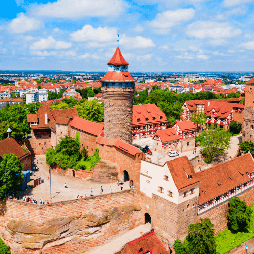 Nürnberg Innenstadt und Veranstaltungsumfeld