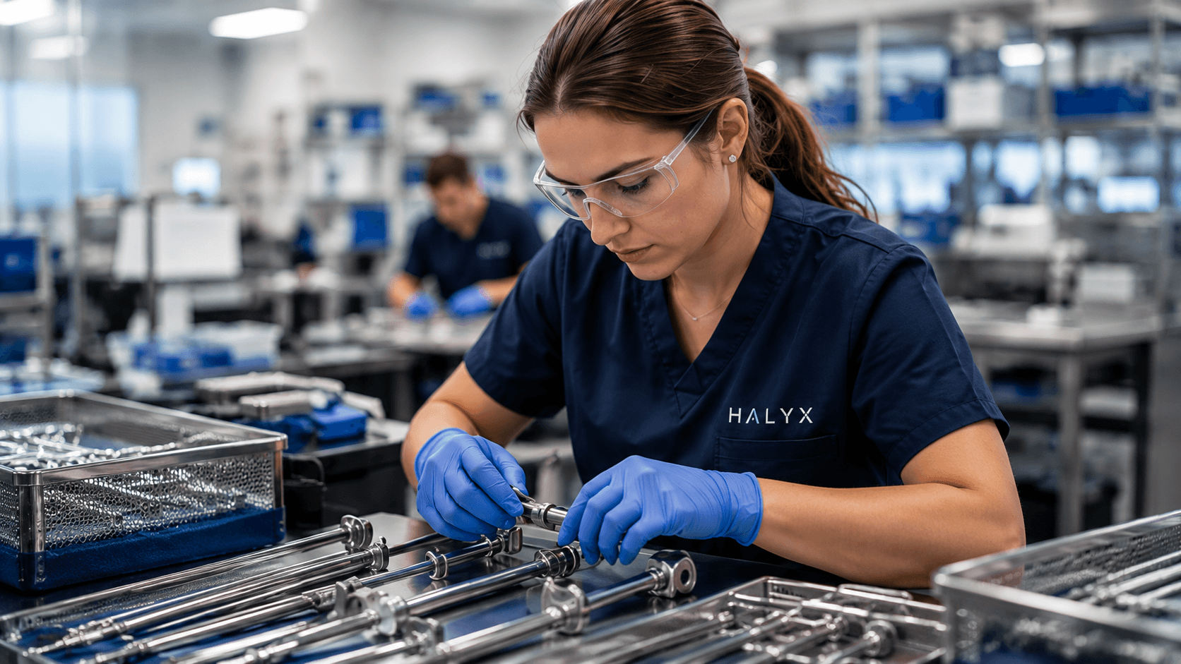 HALYX Academy workforce development environment