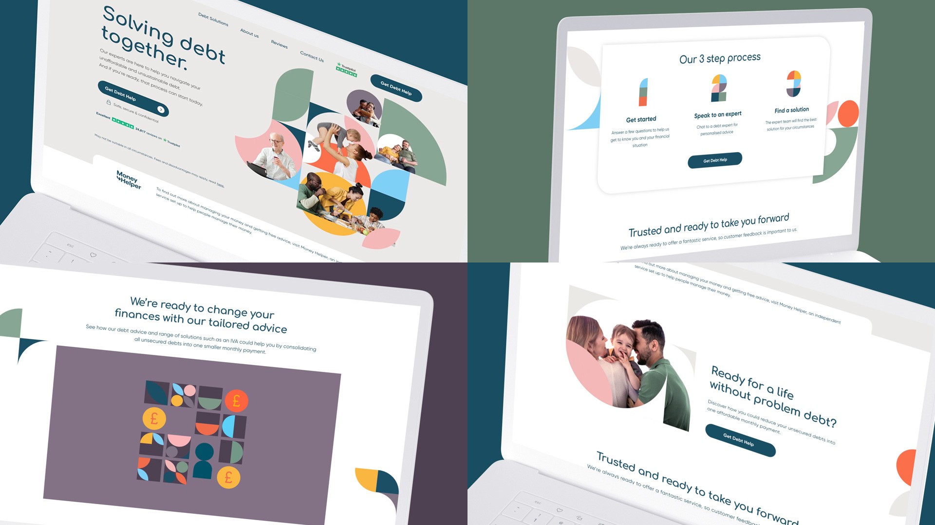 UK Debt Expert Website Design