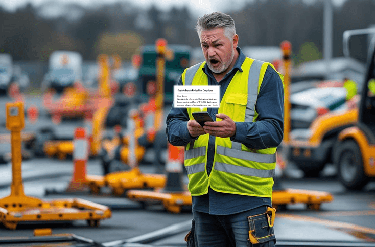 operations-manager-reading-text-message