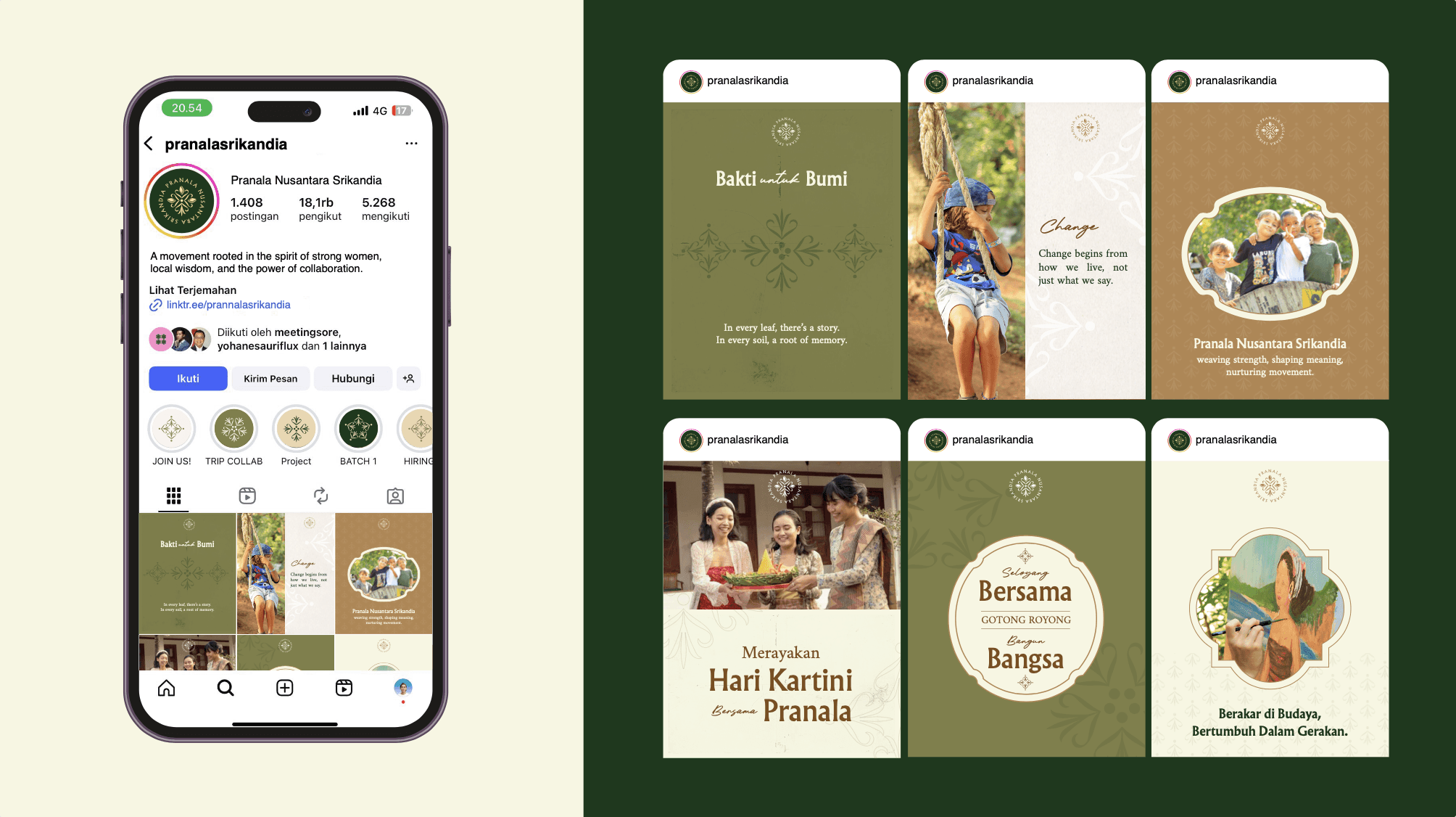 Glowra Social Media Mockup